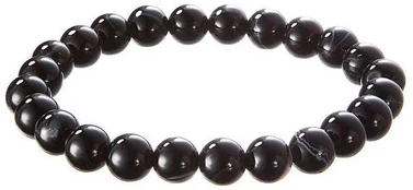 Evolution Group Onyx mineral bracelet 43056.3