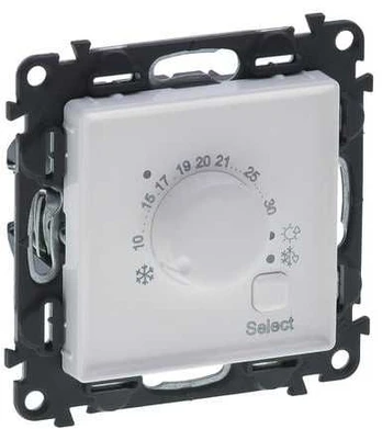Termostatas Valena Life 752133 (baltas)