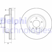 Stabdžių diskas DELPHI BG9162C kaina