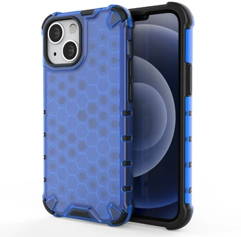 Hurtel Apsauginis dėklas iPhone 13 mini – mėlynas, korio raštas