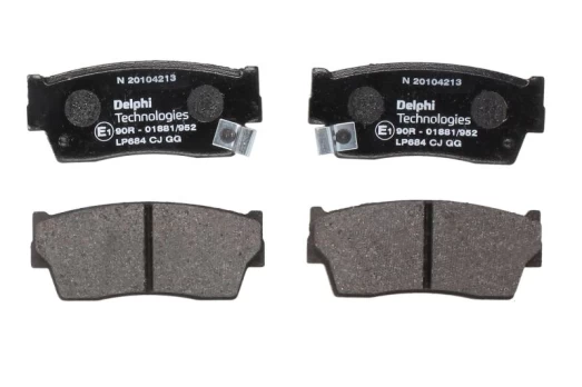 DELPHI LP0684 Brake pad set