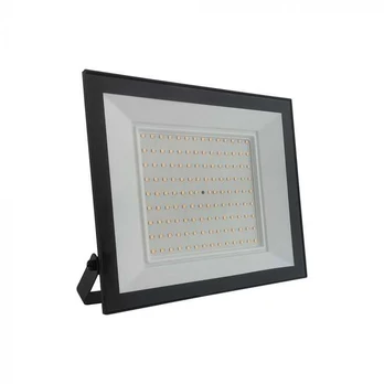 100W LED prožektorius, juodas, 3000K
