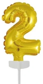 Globos Europe Bv Kage folieballon 2 guld