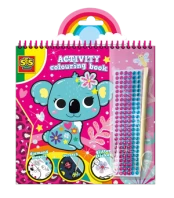 Piešimo rinkinys SES Creative Activity Colouring Book 00113S, įvairių spalvų kaina