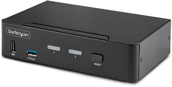 StarTech D86A2-2-PORT-8K-KVM/2-PORT DP KVM SWITCH 8K 60HZ kaina