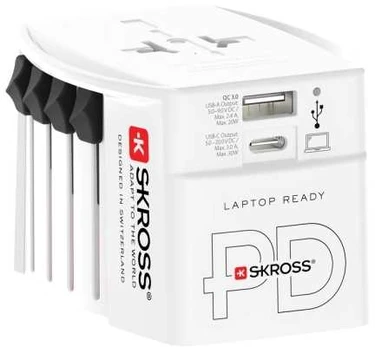 Reisiadapter Skross MUV USB AC30PD