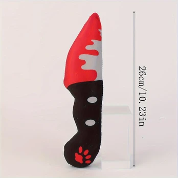 Šuns pliušinis žaislas „Peilis, 25,98 cm