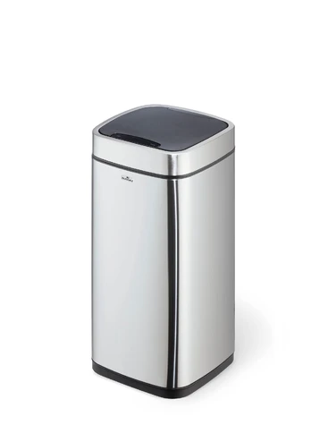 DURABLE Sensor Abfalleimer NO TOUCH 21l metallic sidabrinis
