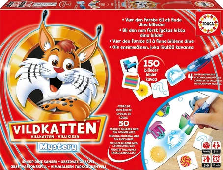 Educa Vildkatten Mystery -lastenpeli