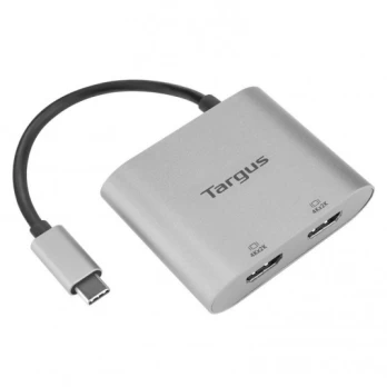 Adapteris Targus USB-C Dual Video Adapter USB-C, HDMI, plieno