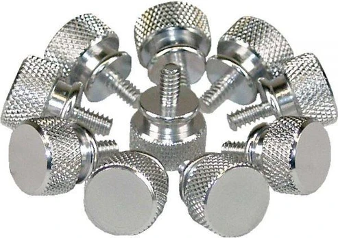 InLine 12 mm korpuso varžtai Sidabrinis 10 vnt (77770)