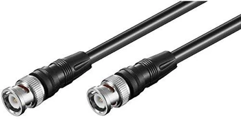 Kabelis MicroConnect BNC - BNC 1m juoda (50423)