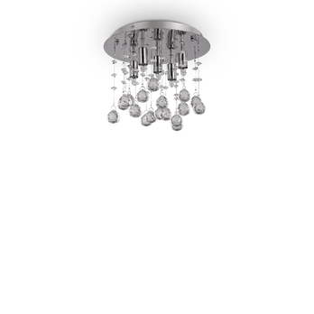 Ideal Lux Lubinis Šviestuvas Moonlight Pl5 Cromo 94649