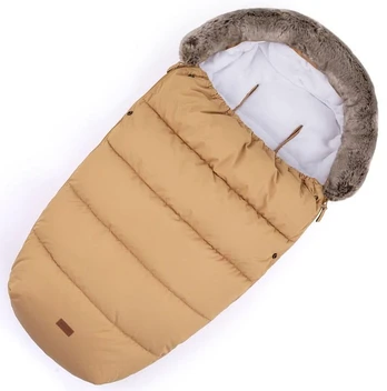 Petite&Mars Comfy 4in1 - žieminė kojytė vežimėliui | Elegantiška karamelė