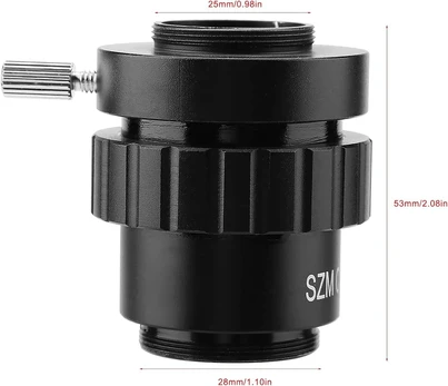 Objektyvas Mikroskopo objektyvo adapteris 0.5x C-mount, 1/2 Ctv