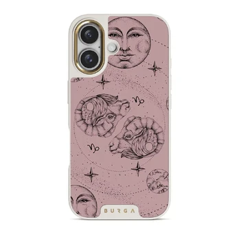 Capricorn - iPhone 16 Plus Case, Elite Light (MagSafe) / Gold / Pink
