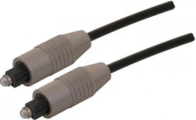 Audio Kabelis TOSLINK M - TOSLINK M, SPDIF OPTICAL, 2m, juoda kaina