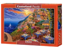 Puzzles 1500 elements Romantic Positano Evening Italy kaina