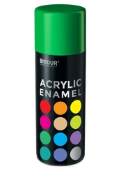 Aerozolinė emalė BIODUR ACRYLIC, RAL6029, žalias, 400 ml