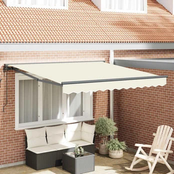 Ištraukiama markizė Kreminė 350x250 cm audinys