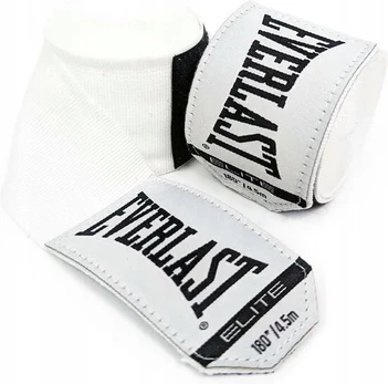 Everlast elastinė bokso juosta 4,5 m, balta
