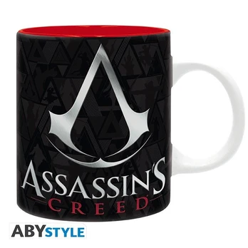 ASSASSIN'S CREED - Mug - 320 ml - Crest black &amp; red - subli x2