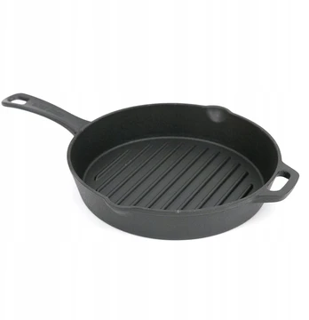 Ketaus keptuvė kepsniams kepti 26cm apvali 25