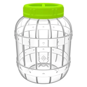 Stiklainis Browin 602013, 3 l, skaidri/žalia
