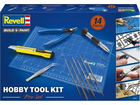 Revell Hobby Tool Kit Pro modeliavimo įrankių rinkinys 39640