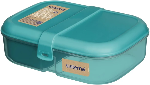 „Sistema“ „Lunchbox Ribbon“ perdirbtas PP, 1,1 l, 1 vnt.