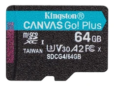 KINGSTON 64GB microSDXC Canvas w/o ADP kaina