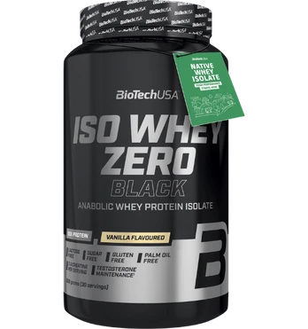 BioTech Iso Whey Zero Black, Vanilla, 908 g