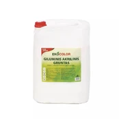Giluminis akrilinis gruntas EKOCOLOR, 10 l kaina