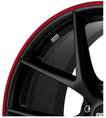 BBS 20" fælgkantbeskytter, rød
