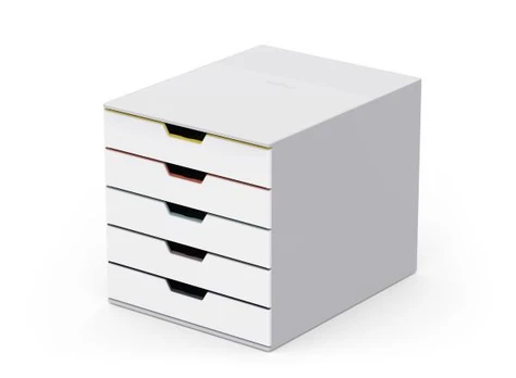 DURABLE Schubladenbox VARICOLOR 5F?cher MIX mehrfbg