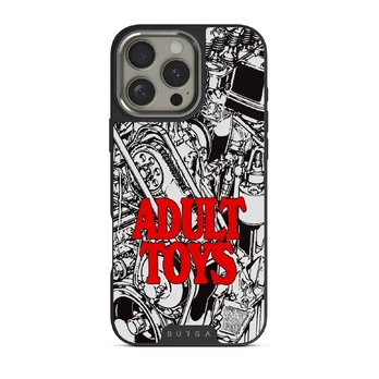 Ignition - iPhone 16 Pro Case, Elite Dark (MagSafe) / Silver
