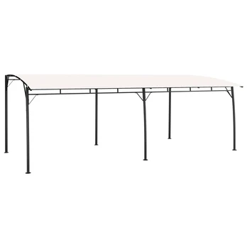 Sodo markizė nuo saulės, kreminės spalvos, 6x3x2,55m