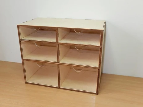 AMMO MIG - TAMIYA/MR COLOR AMMO STORAGE SYSTEM (Daiktadėžė), 8014