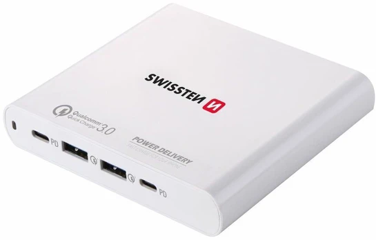 Swissten nešiojamojo kompiuterio maitinimo adapteris 87 W 4,3 A 20 V (22013340)