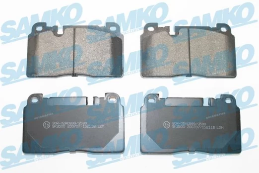 Stabdžių trinkelių rinkinys, diskinis stabdys SAMKO 5SP2118