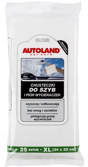 Autoland servetėlės stiklams