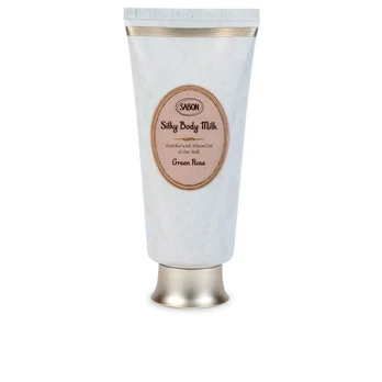 Sabon SILKY pienelis kūnui žalias rose 200 ml