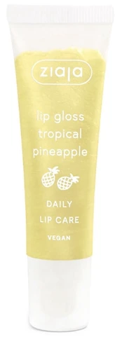 Lūpų balzamas Ziaja Tropical Pineapple, 12 ml