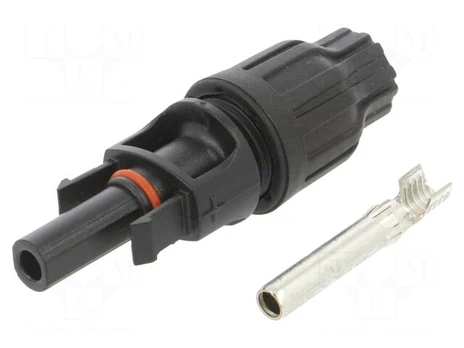 Connector: solar | plug | female | 1.5kV | IP68 | straight | for cable