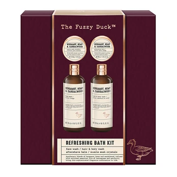 Baylis & Harding Bergamot, Hemp & Sandalwood Gift Set 4 pcs Vyrams