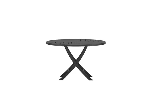 Kenya Round Dining Table ø120cm - Black Teak