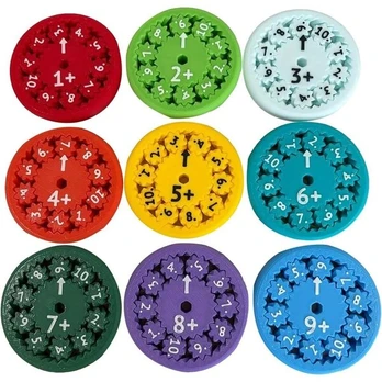 Mokomasis žaislas Math Fidget Spinner –/+