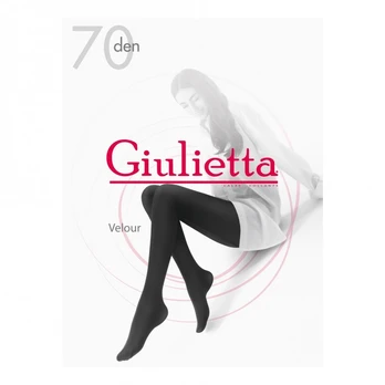 GIULIETTA VELOUR 70 DEN NERO pėdkelnės S