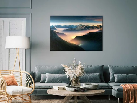 Artgeist Paveikslas - Mountain Breath (1 Part) Wide - Second Variant