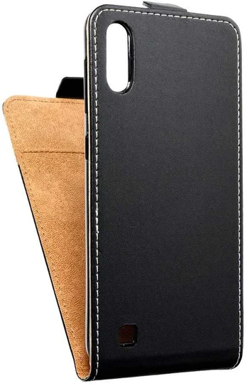 Dėklas Oem Flip Case SLIM FLEXI FRESH for SAMSUNG A10 juodas
